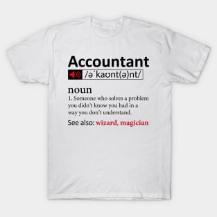 Accountant Definition T-Shirt